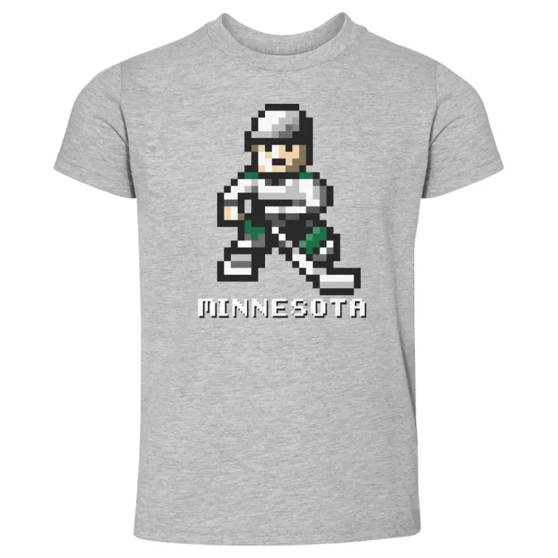 Minnesota Hockey 8-bit WHT sold by 500 Level