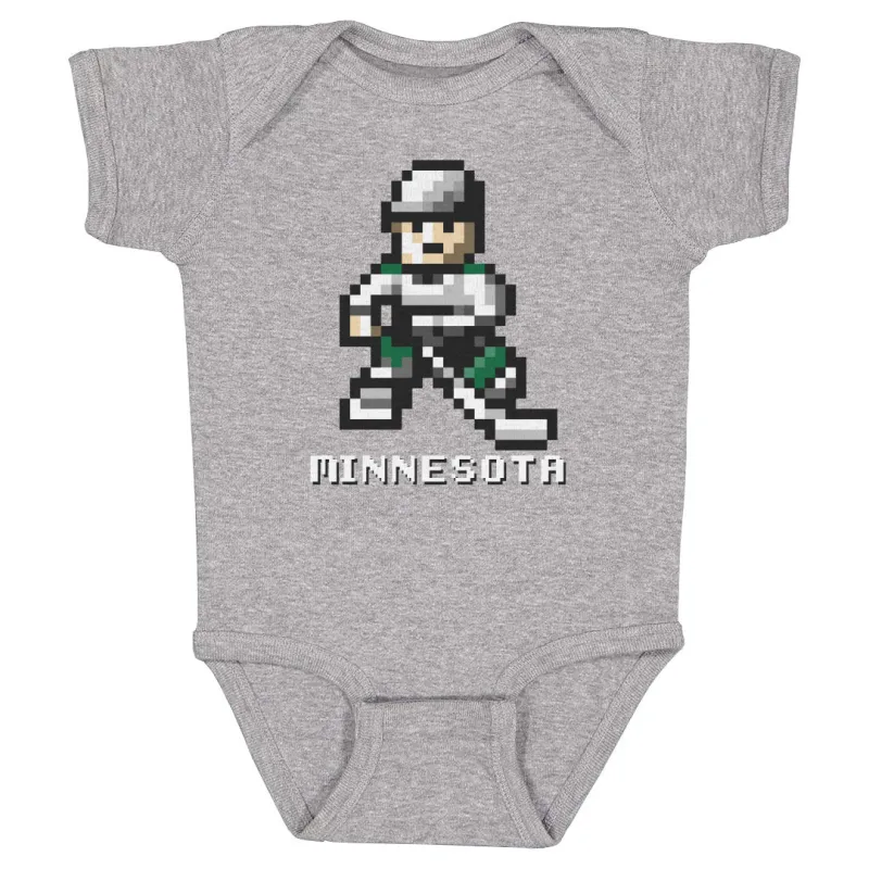 Minnesota Hockey 8-bit WHT sold by 500 Level