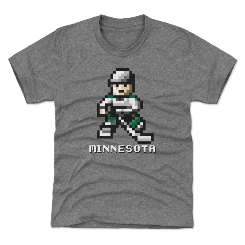 Minnesota Hockey 8-bit WHT sold by 500 Level