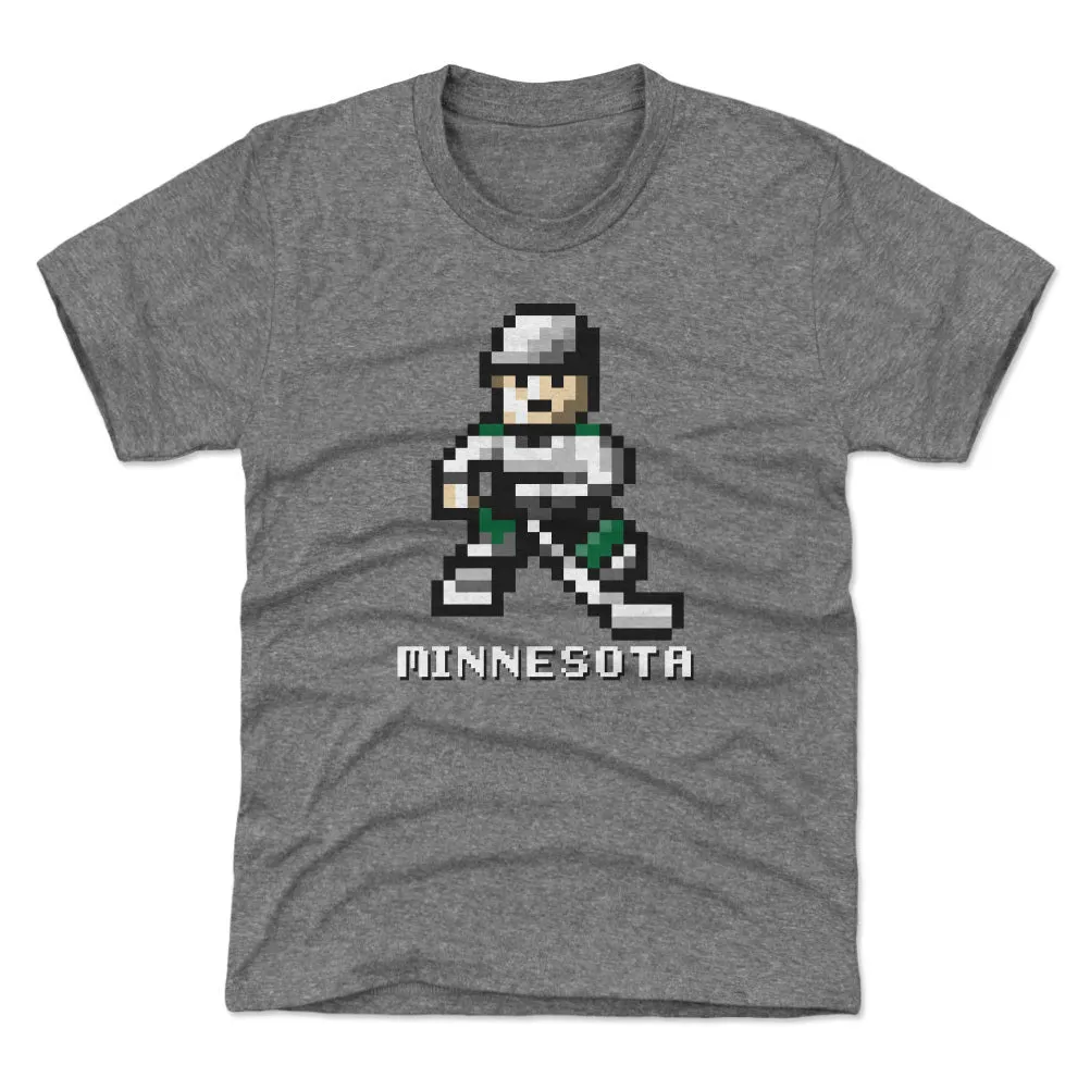 Minnesota Hockey 8-bit WHT sold by 500 Level