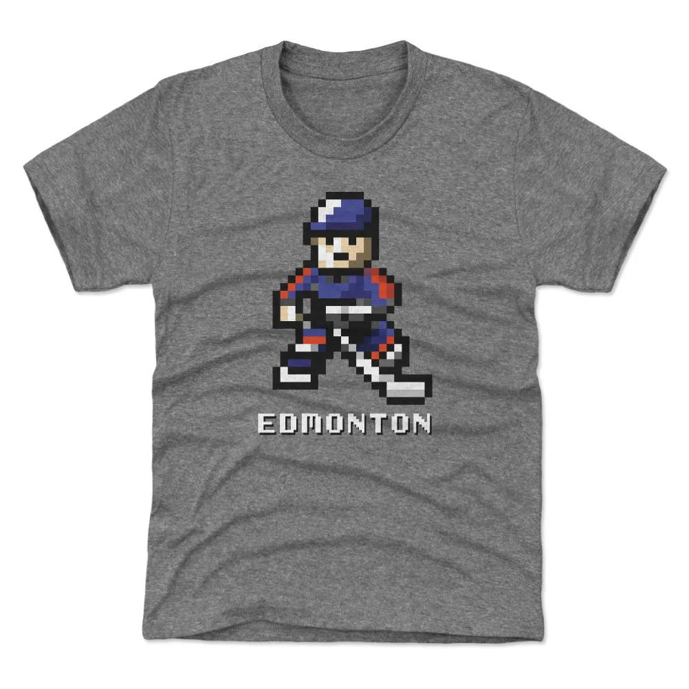 Edmonton Hockey 8-bit WHT sold by 500 Level