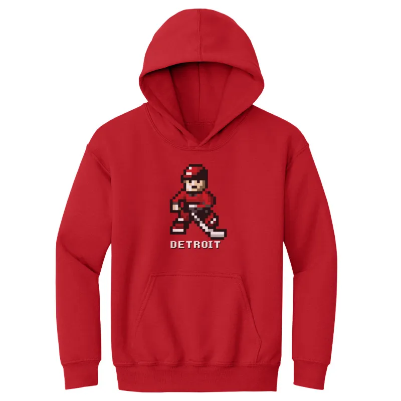 Detroit Hockey 8-bit WHT sold by 500 Level