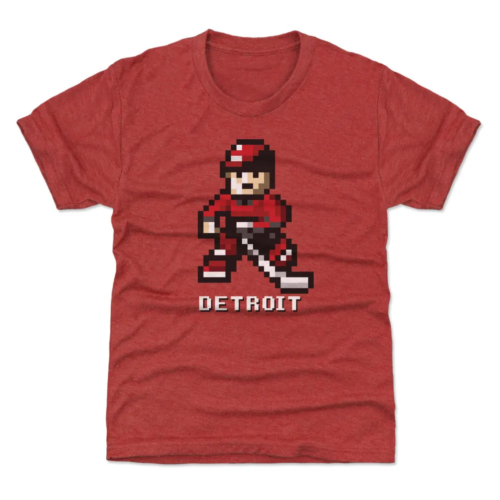 Detroit Hockey 8-bit WHT sold by 500 Level