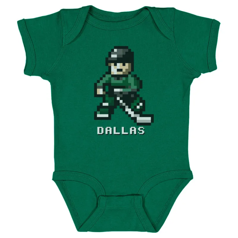 Dallas Hockey 8-bit WHT sold by 500 Level