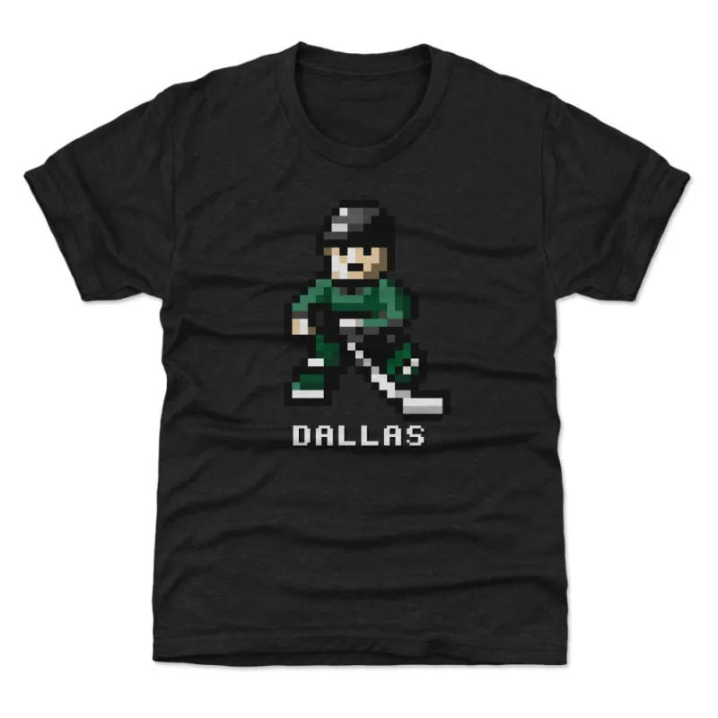 Dallas Hockey 8-bit WHT sold by 500 Level