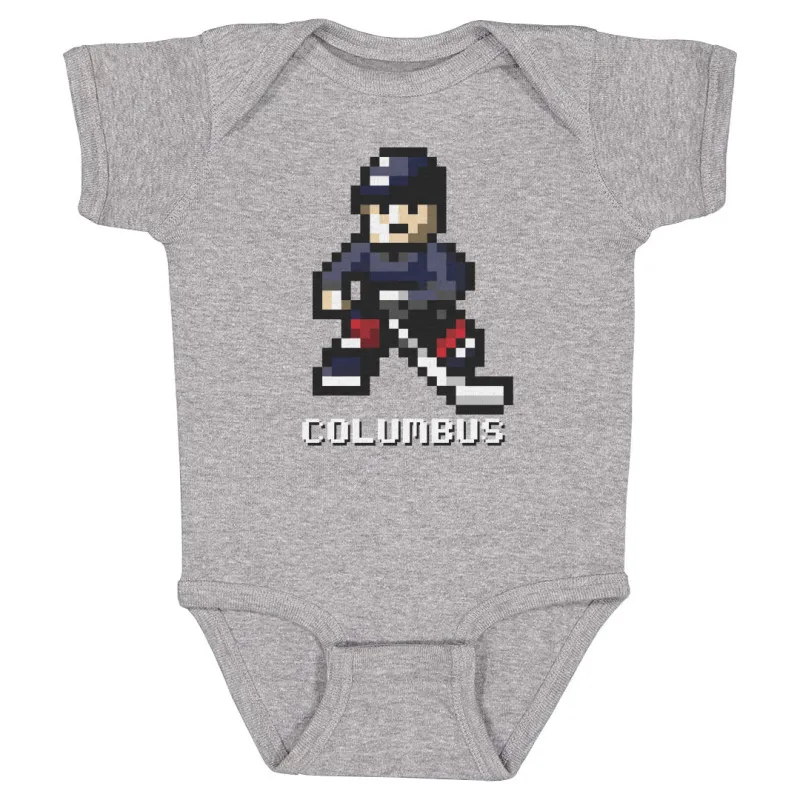 Columbus Hockey 8-bit WHT sold by 500 Level