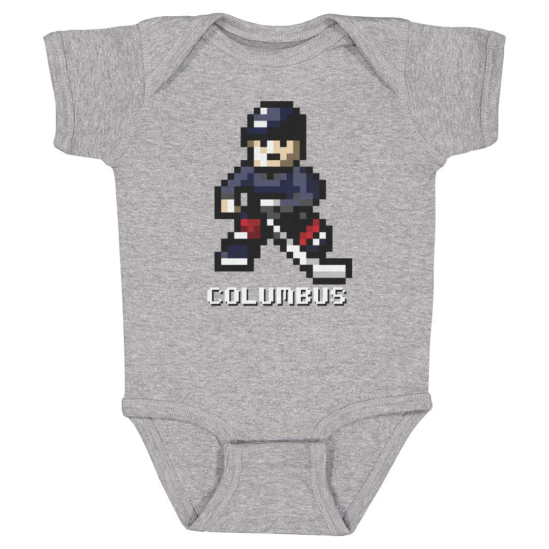 Columbus Hockey 8-bit WHT sold by 500 Level