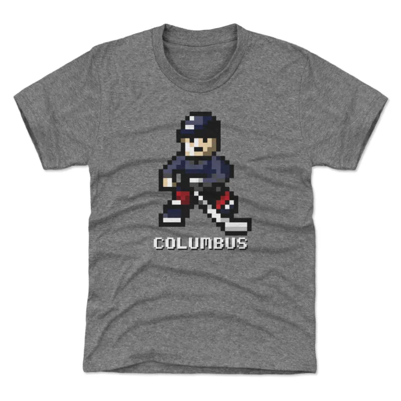 Columbus Hockey 8-bit WHT sold by 500 Level