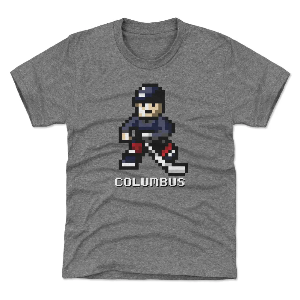 Columbus Hockey 8-bit WHT sold by 500 Level