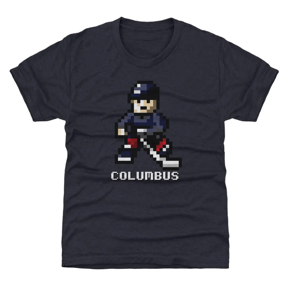 Columbus Hockey 8-bit WHT sold by 500 Level product image thumbnail 2
