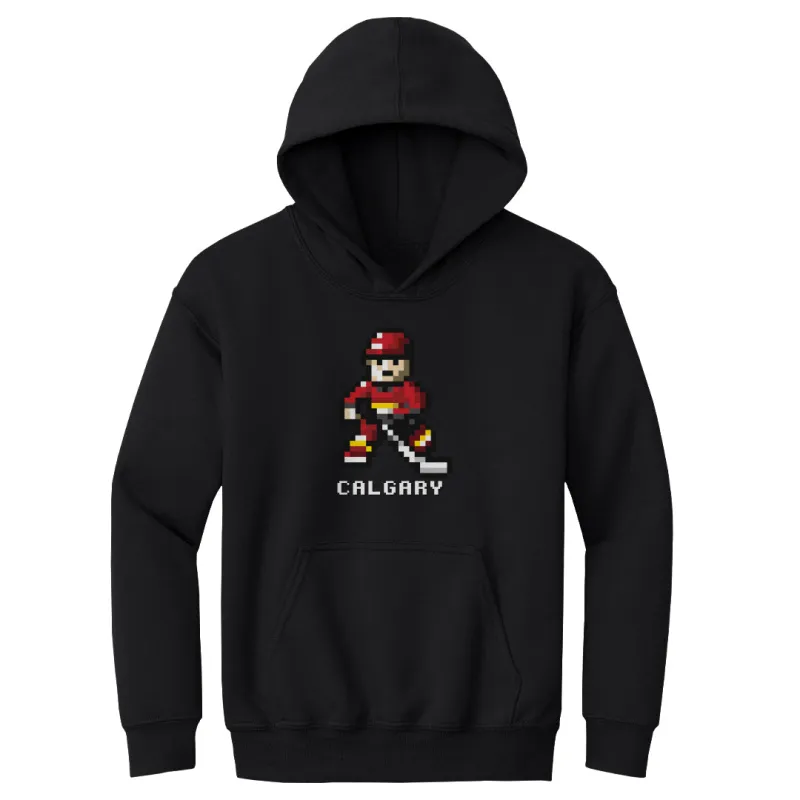 Calgary Hockey 8-bit WHT sold by 500 Level