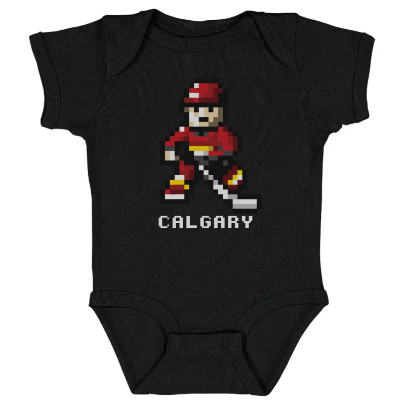 Calgary Hockey 8-bit WHT sold by 500 Level