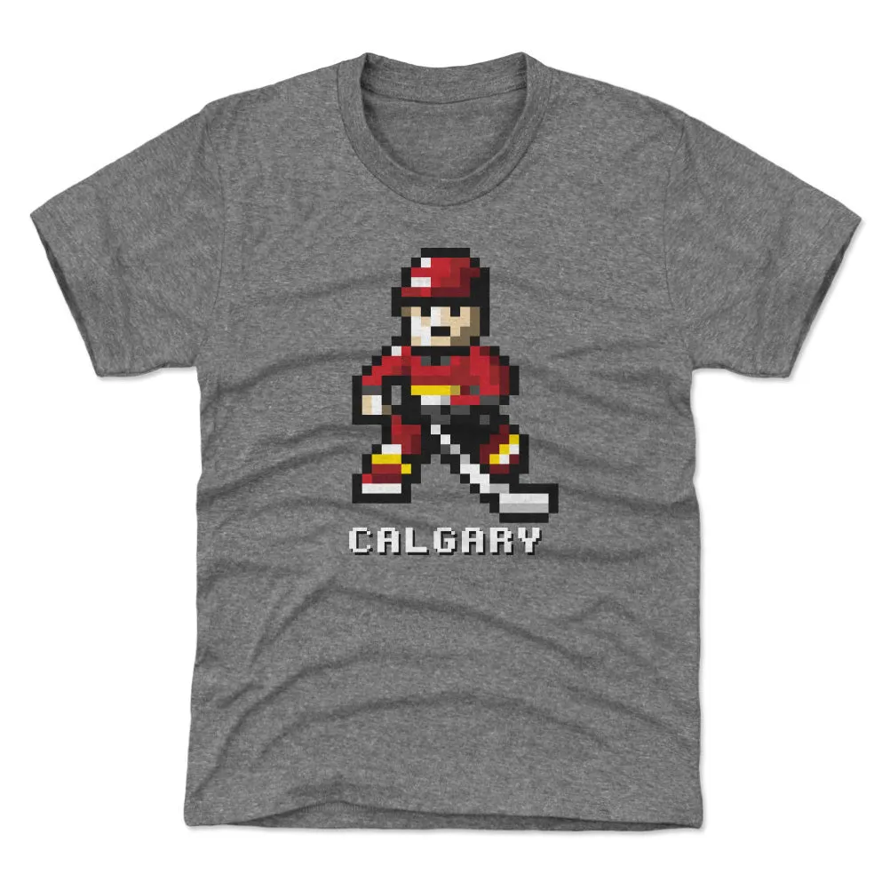 Calgary Hockey 8-bit WHT sold by 500 Level
