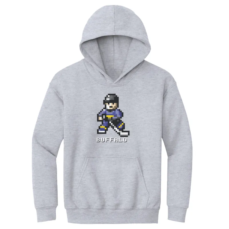Buffalo Hockey 8-bit WHT sold by 500 Level