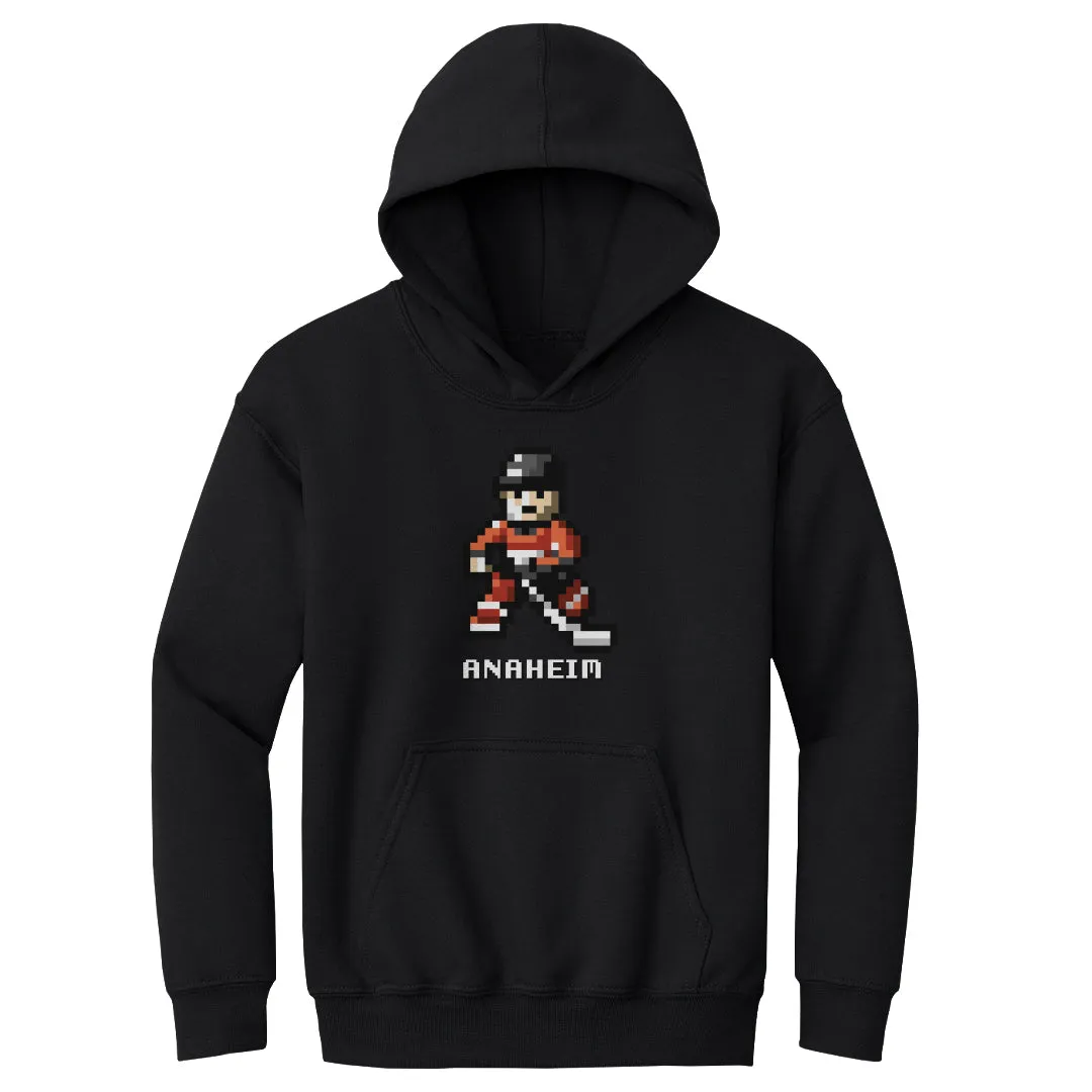 Anaheim Hockey 8-bit WHT sold by 500 Level