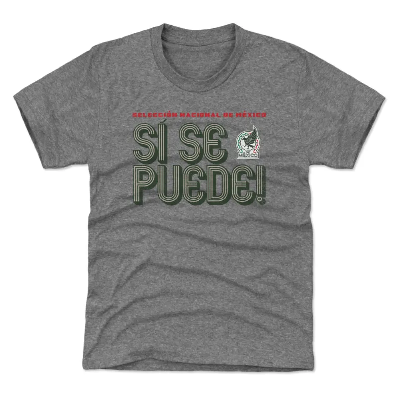 Mexico National Team Si Se Puede Inline Bold WHT sold by 500 Level