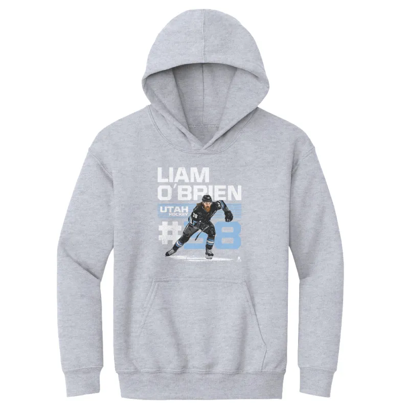 Liam O'Brien Utah Player Name WHT sold by 500 Level