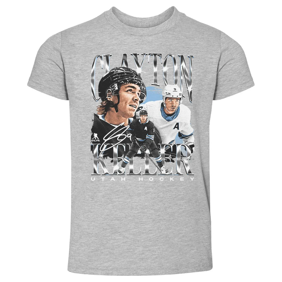 Clayton Keller Utah Vintage WHT sold by 500 Level product image thumbnail 2