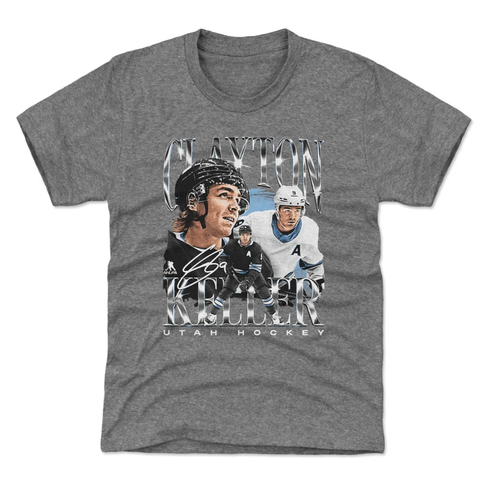 Clayton Keller Utah Vintage WHT sold by 500 Level product image thumbnail 2