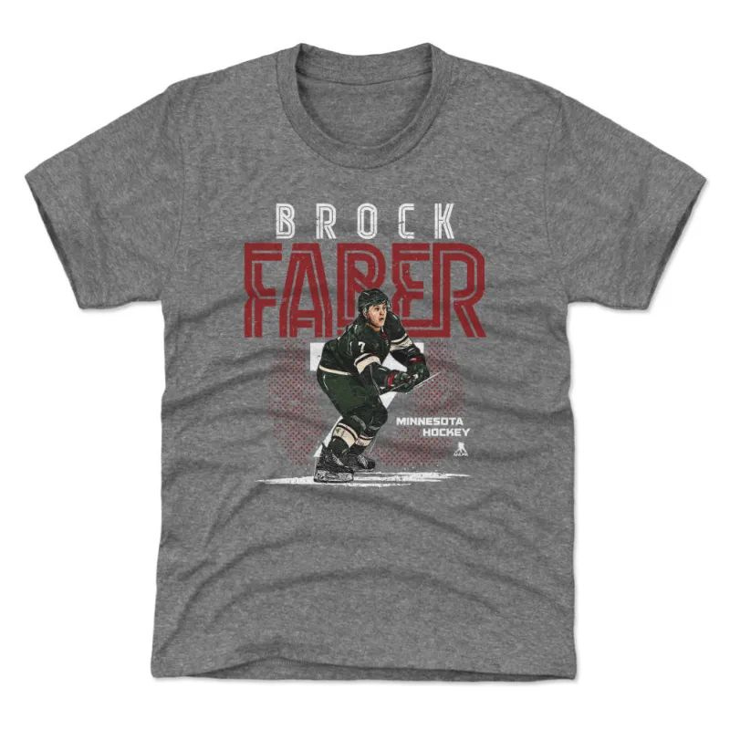 Brock Faber Minnesota Inline WHT sold by 500 Level