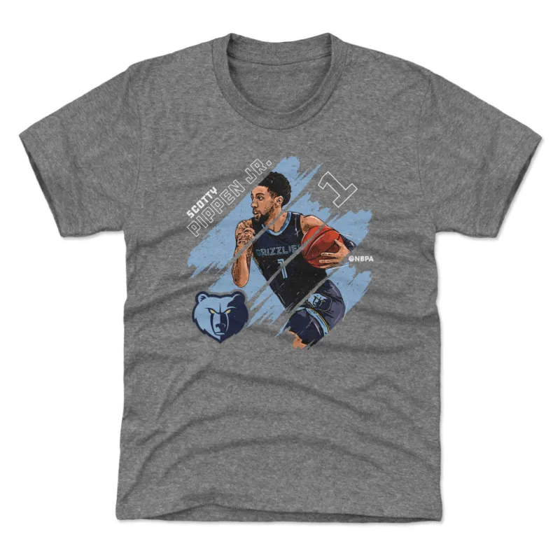 Scotty Pippen Jr. Memphis Grizzlies Stripes WHT sold by 500 Level