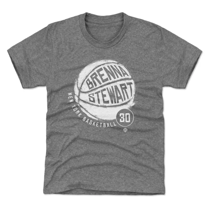 Brenna Stewart New York Basketball WHT sold by 500 Level