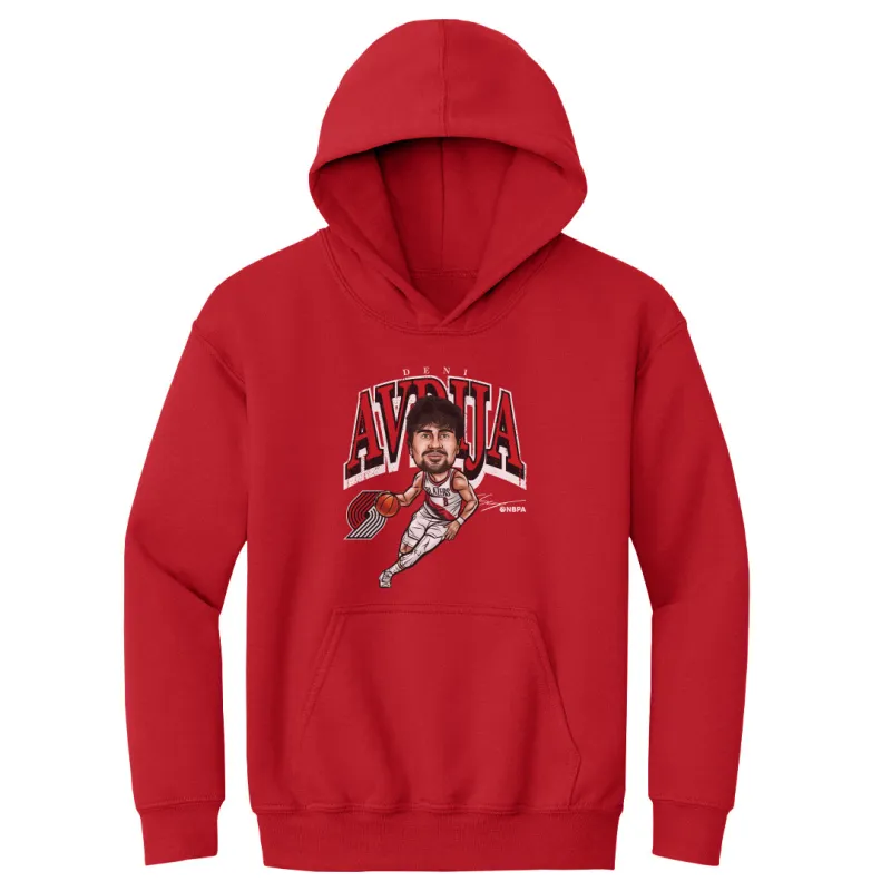 Deni Avdija Portland Trail Blazers Cartoon WHT sold by 500 Level