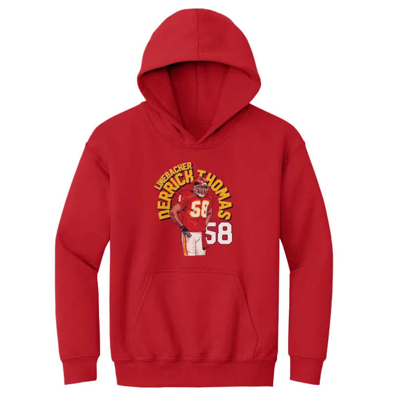 Derrick Thomas Kansas City Name Arc WHT sold by 500 Level