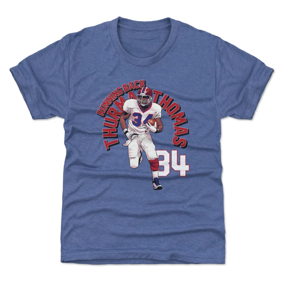 Thurman Thomas Buffalo Name Arc WHT sold by 500 Level