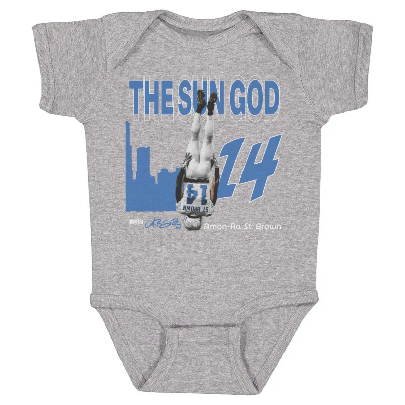 Amon-Ra St. Brown Detroit City Headstand WHT sold by 500 Level