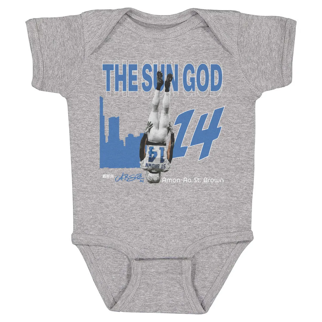 Amon-Ra St. Brown Detroit City Headstand WHT sold by 500 Level