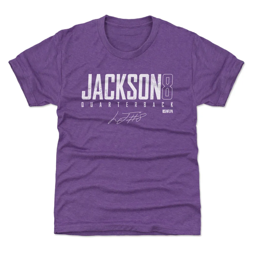 Lamar Jackson Baltimore Elite WHT sold by 500 Level product image thumbnail 3