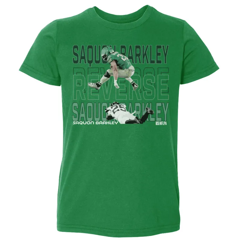 Saquon Barkley Philadelphia Hurdle WHT sold by 500 Level