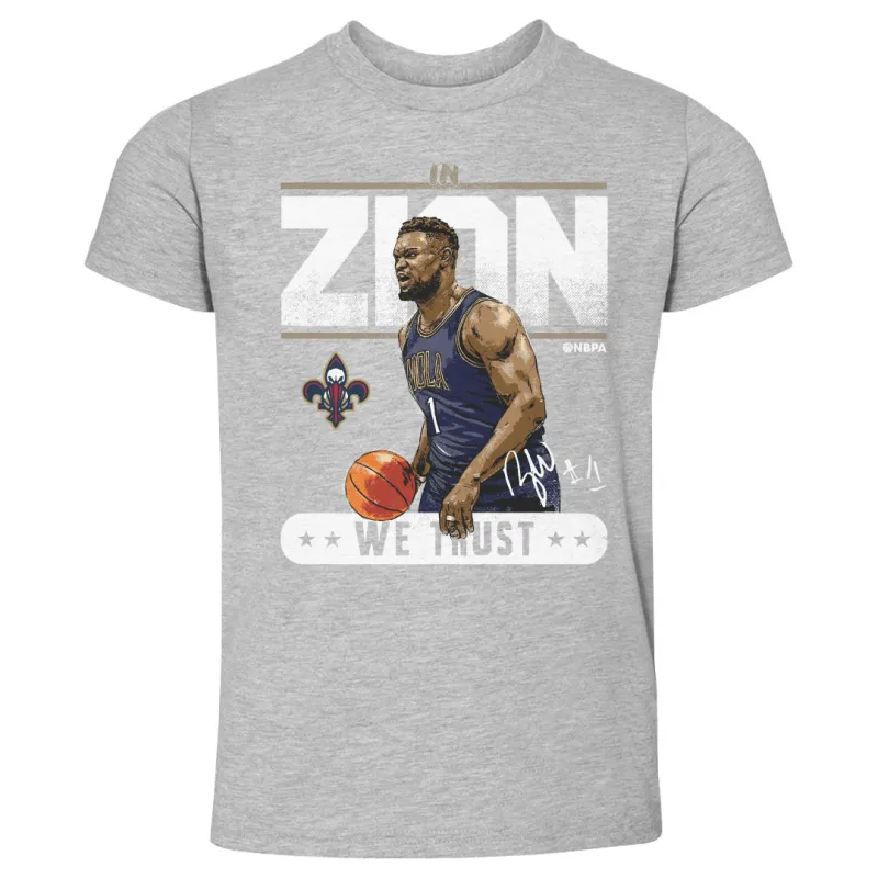 Zion Williamson New Orleans Pelicans Trust WHT sold by 500 Level