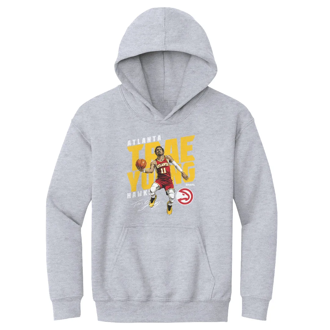 Trae Young Atlanta Hawks Slant WHT sold by 500 Level