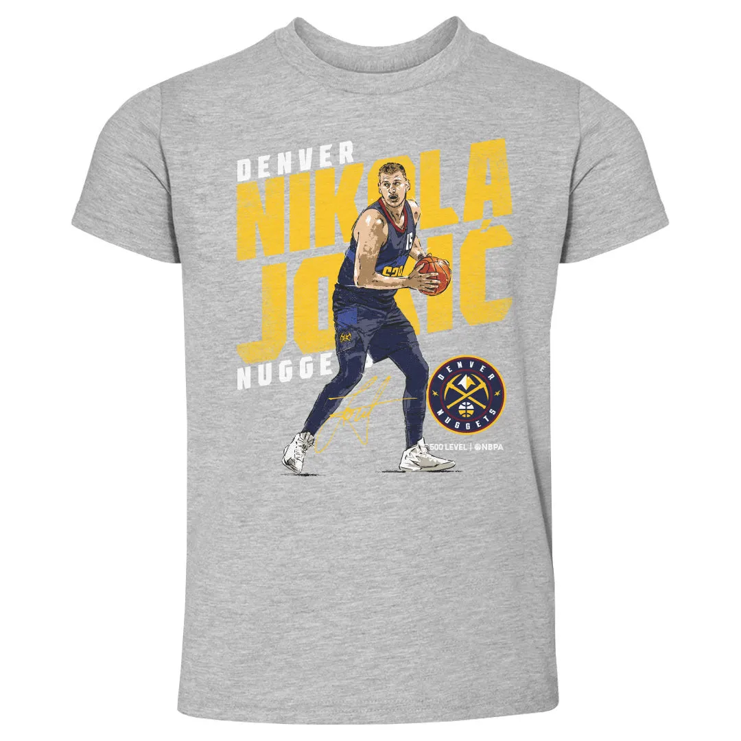 Nikola Jokic Denver Nuggets Slant WHT sold by 500 Level product image thumbnail 2