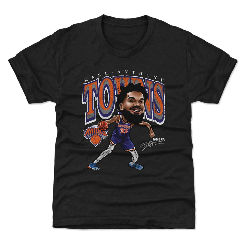 Karl-Anthony Towns New York Knicks Cartoon WHT sold by 500 Level product image thumbnail 3