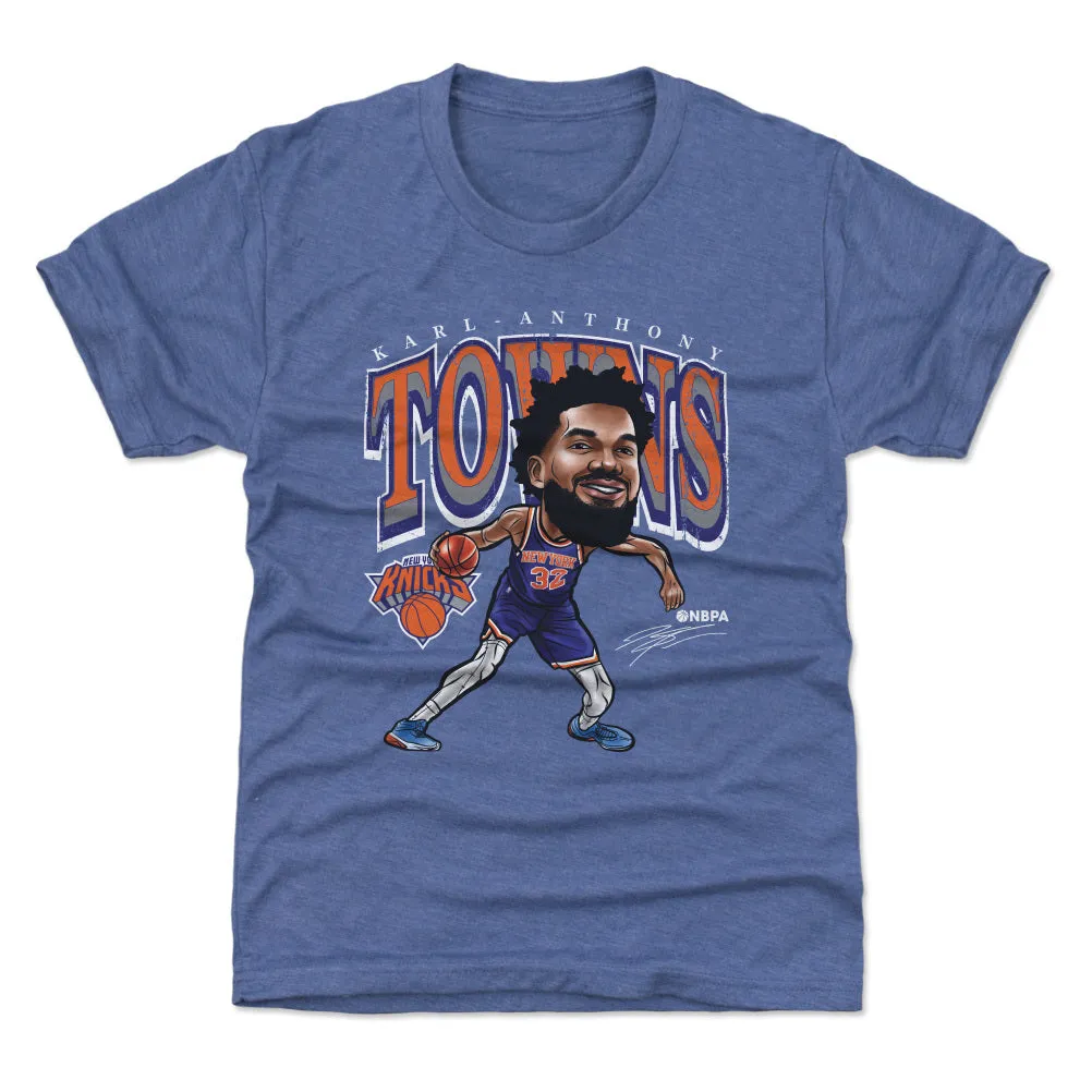 Karl-Anthony Towns New York Knicks Cartoon WHT sold by 500 Level product image thumbnail 2
