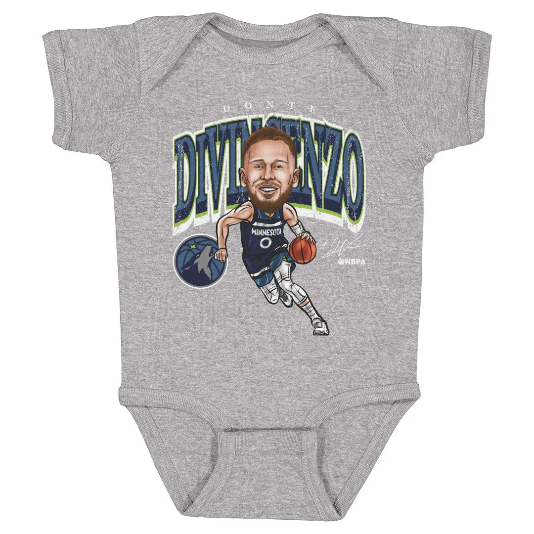 Donte DiVincenzo Minnesota Timberwolves Cartoon NBA WHT sold by 500 Level product image thumbnail 2