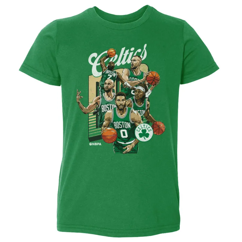 Boston Celtics Starting 5 WHT sold by 500 Level