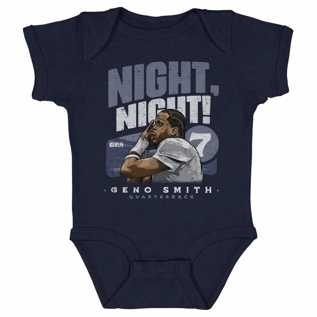 Geno Smith Seattle Night Night WHT sold by 500 Level