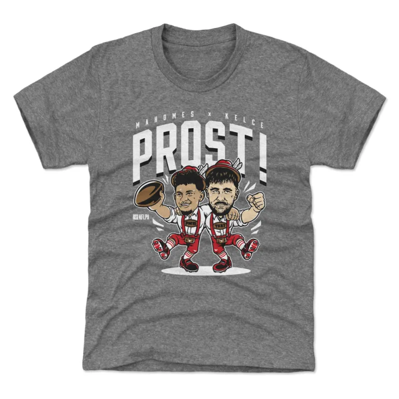 Patrick Mahomes & Travis Kelce Kansas City Prost WHT sold by 500 Level