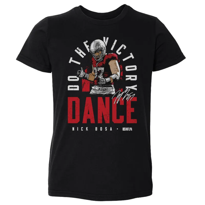 Nick Bosa San Francisco Celebration Dance WHT sold by 500 Level