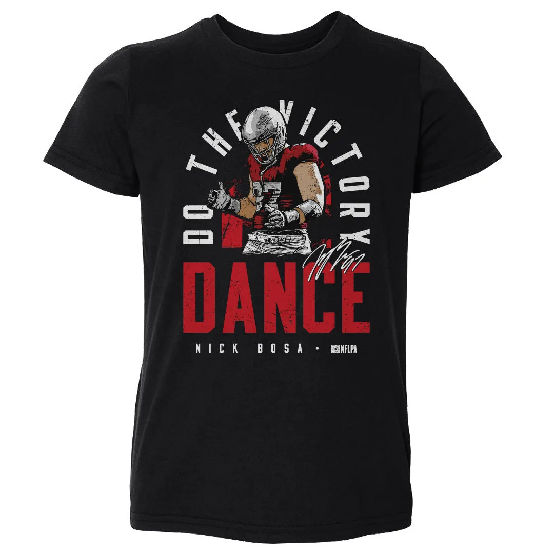 Nick Bosa San Francisco Celebration Dance WHT sold by 500 Level