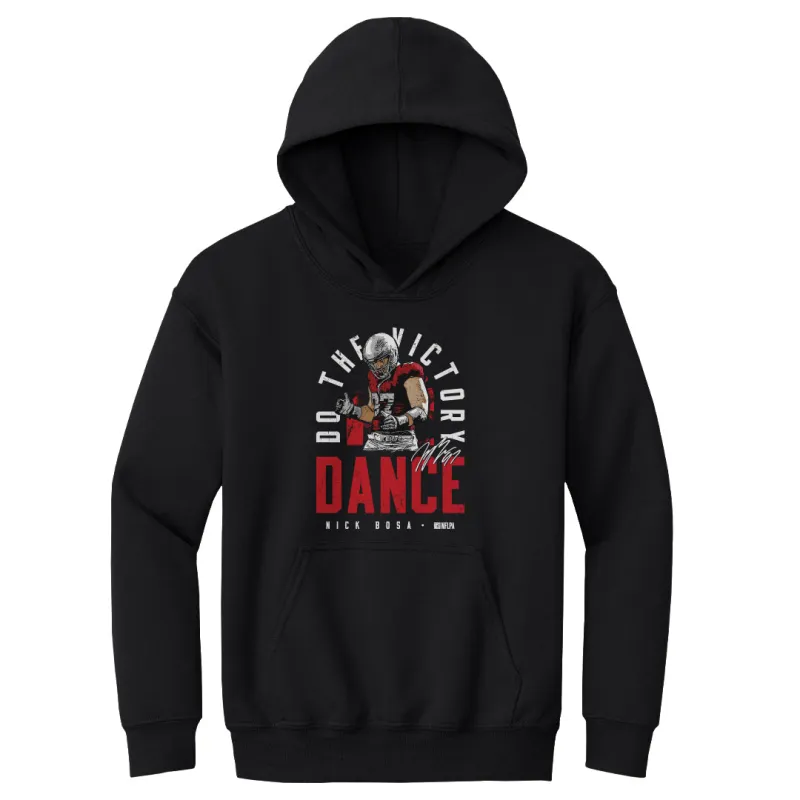 Nick Bosa San Francisco Celebration Dance WHT sold by 500 Level