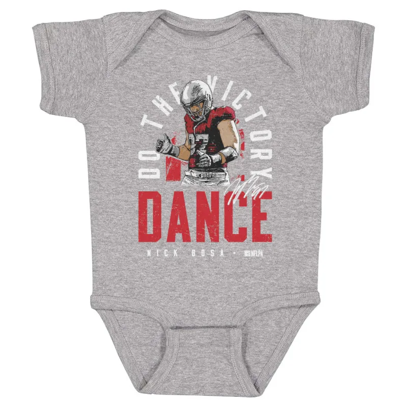 Nick Bosa San Francisco Celebration Dance WHT sold by 500 Level