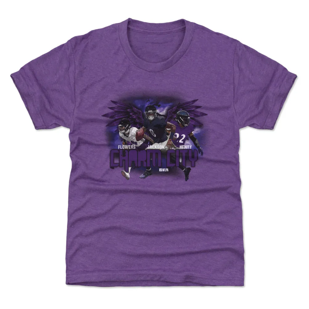 Baltimore Football Charm City Trio WHT sold by 500 Level product image thumbnail 2