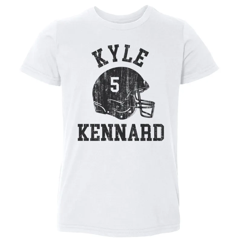 Kyle Kennard College Helmet Font sold by 500 Level