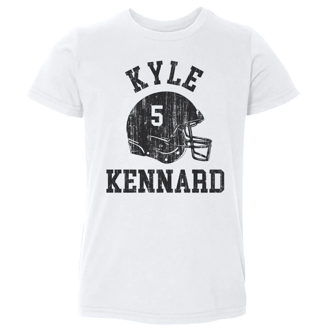 Kyle Kennard College Helmet Font sold by 500 Level