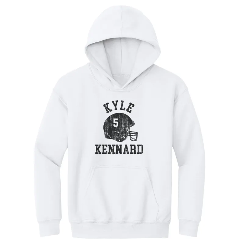 Kyle Kennard College Helmet Font sold by 500 Level